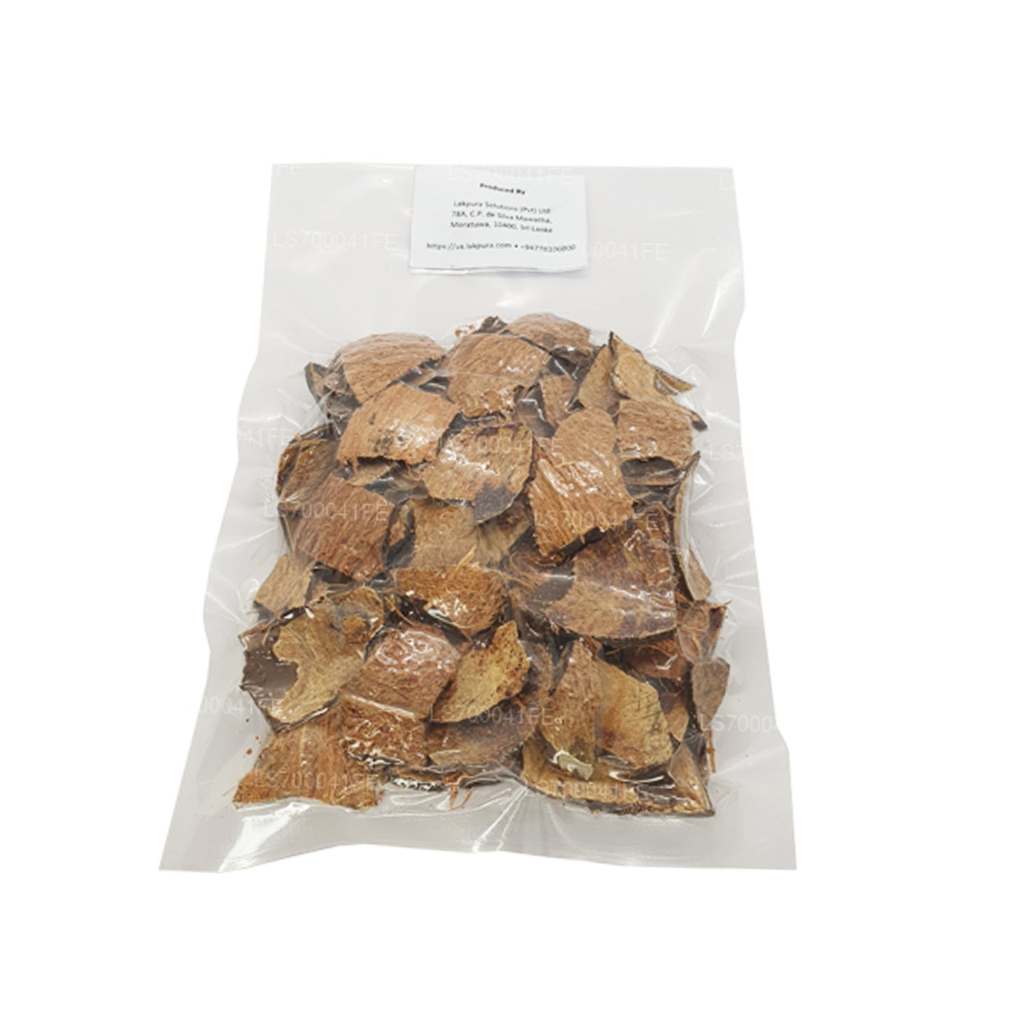 Chips de cáscara de coco Lakpura (250 g)