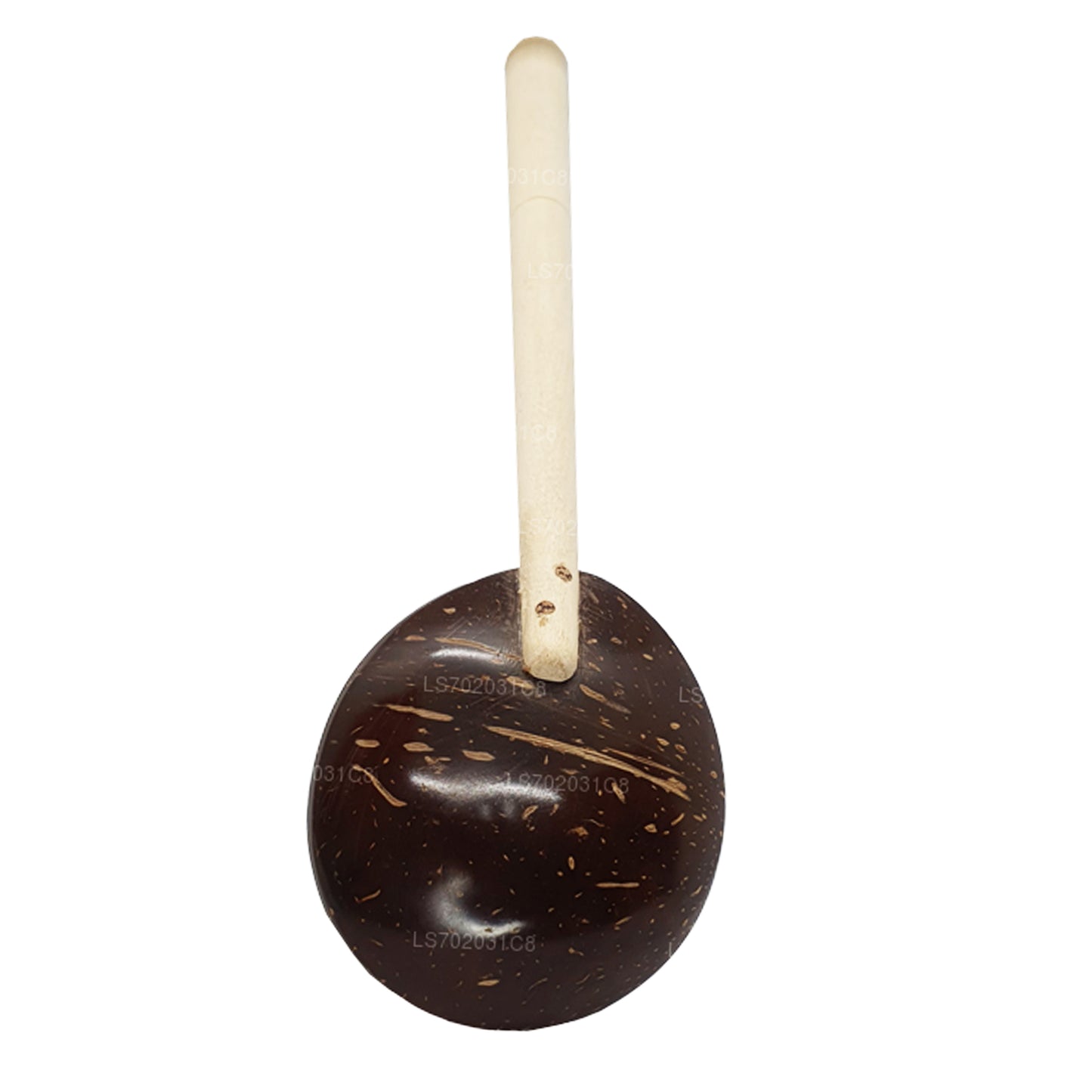 Cuchara Lakpura con cáscara de coco (26 cm)