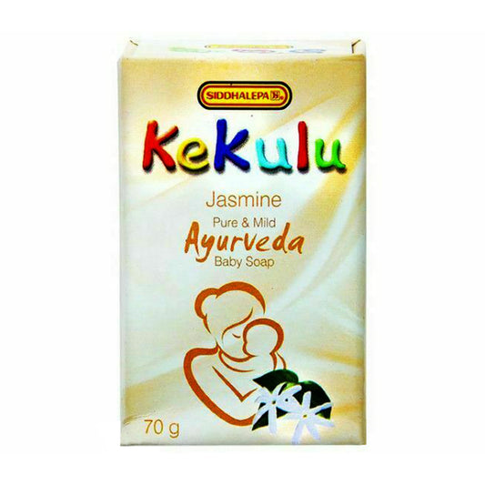 Jabón ayurvédico Siddhalepa Kekulu Jasmine para bebés (70 g)