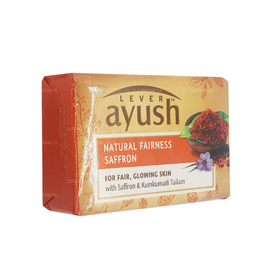 Jabón de azafrán Lever Ayush Natural Fairness (100 g)