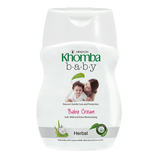 Crema para bebés Swadeshi Khomba a base de hierbas (100 ml)