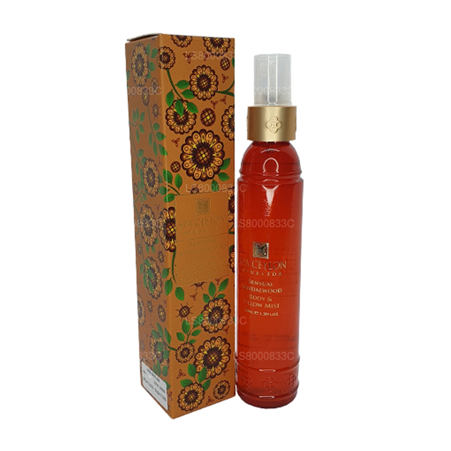 Bruma corporal y de almohada Sensual de sándalo Spa Ceylon (100 ml)