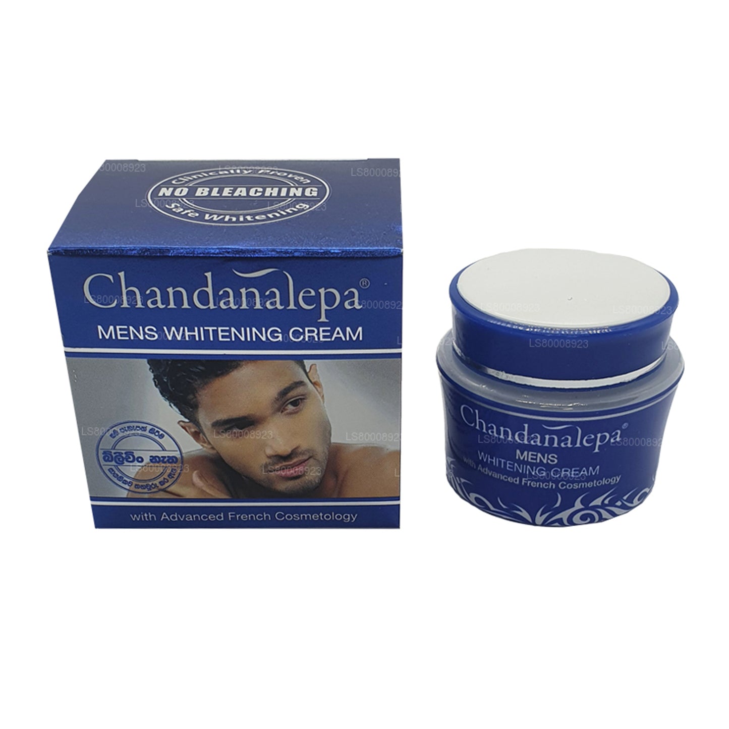 Crema blanqueadora para hombre Chandanalepa (20 g)
