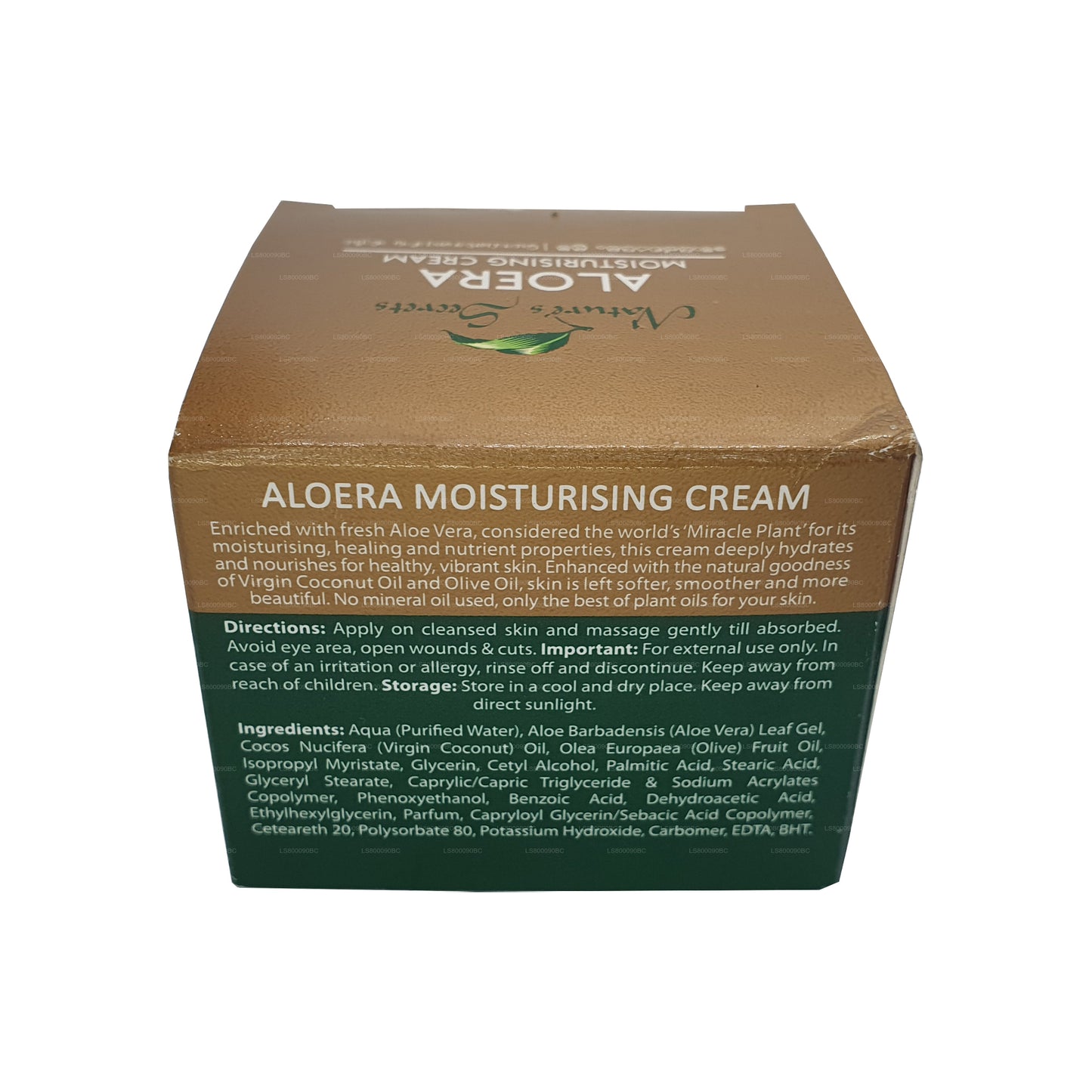 Crema hidratante Aloera Nature`s Secrets (50 ml)