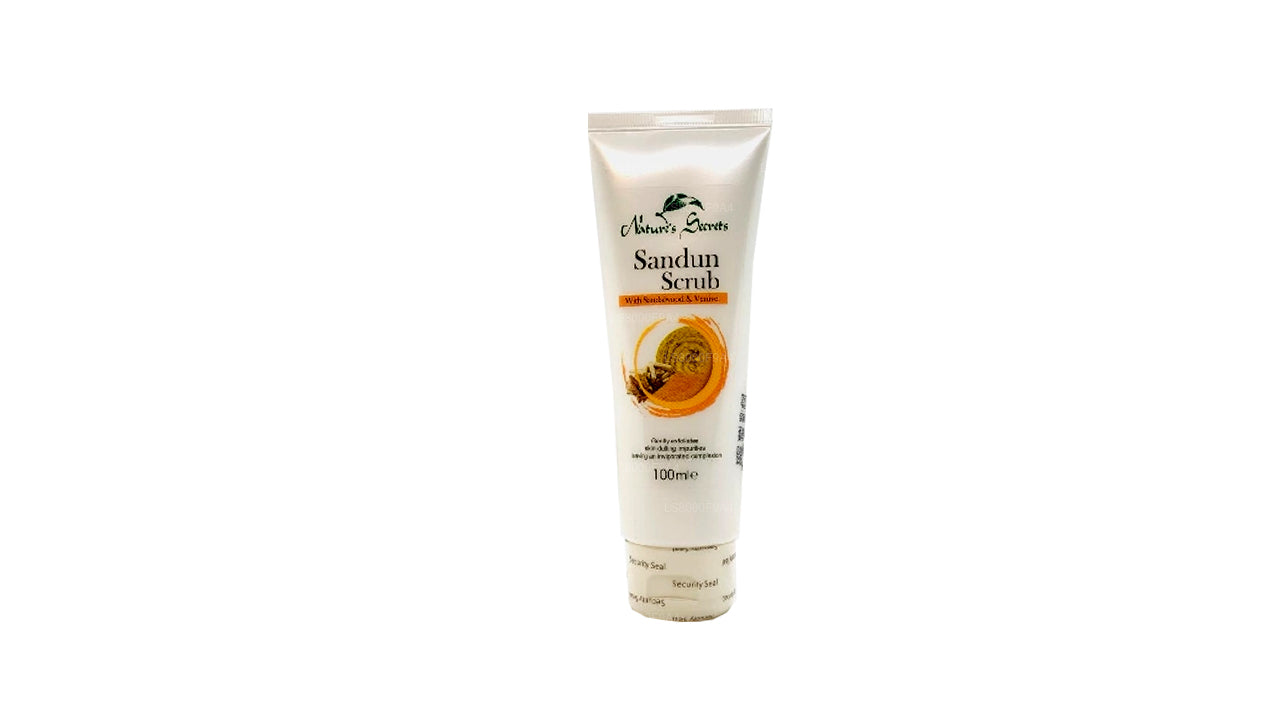 Exfoliante Nature`s Secrets Sandun con sándalo y Venivel (100 ml)