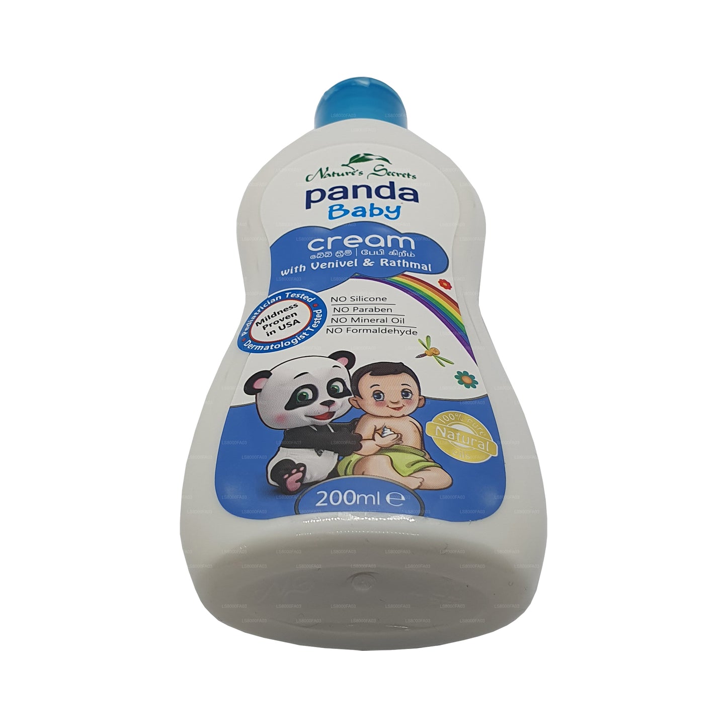 Crema para bebés Nature`s Secrets Venivel Rathmal Panda (200 ml)