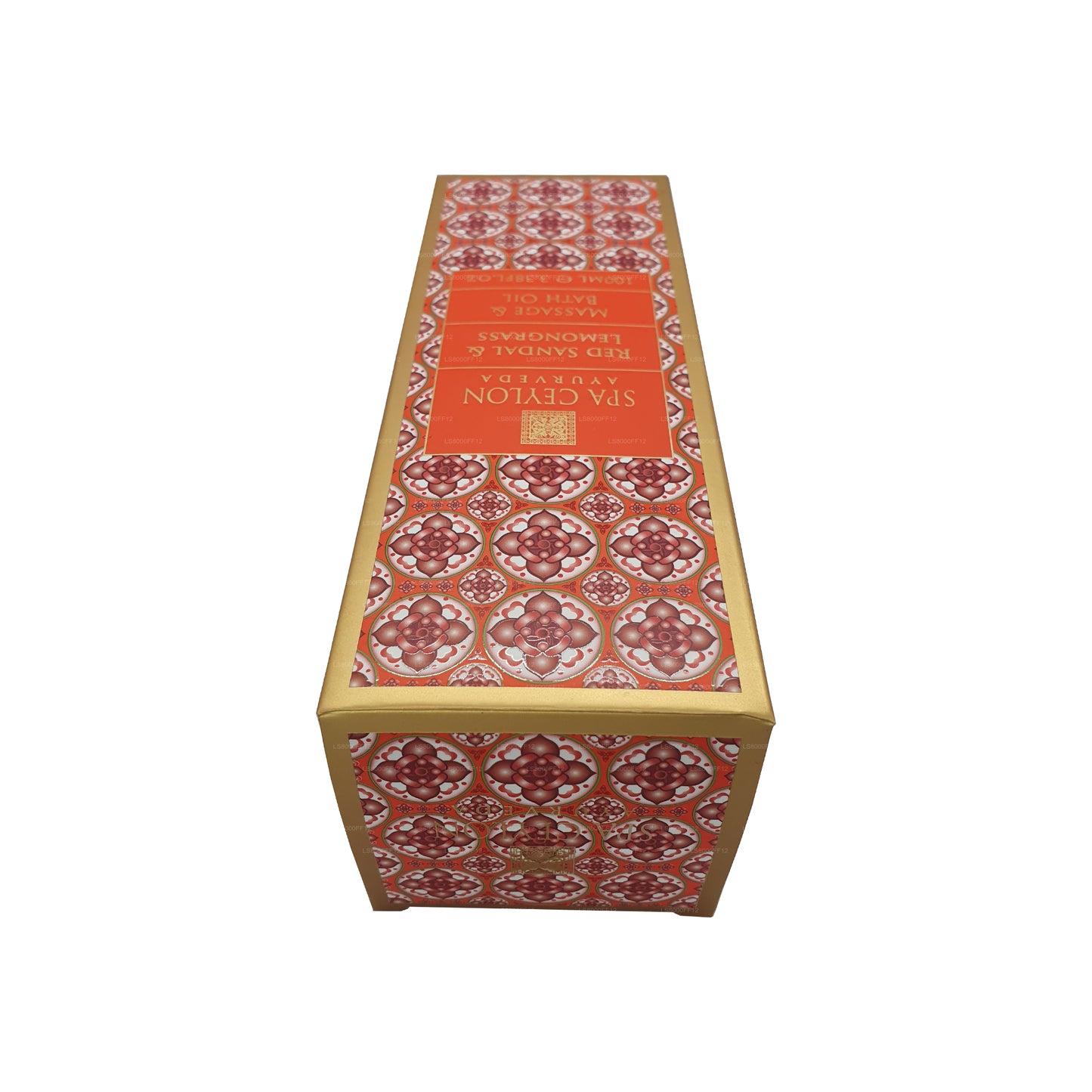 Sandalia roja Spa Ceylon, limoncillo y aceite de baño (150 ml)