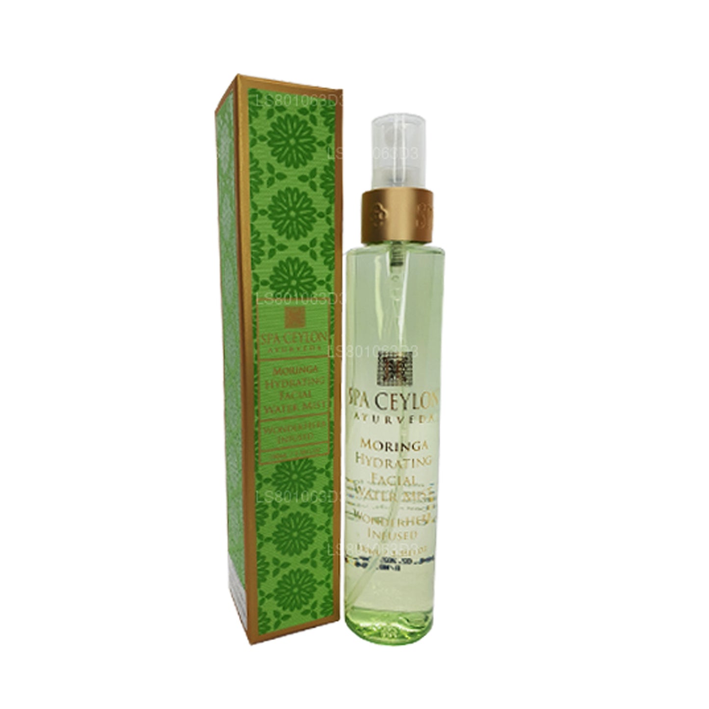 Bruma de agua facial hidratante Spa Ceylon con moringa (100 ml)