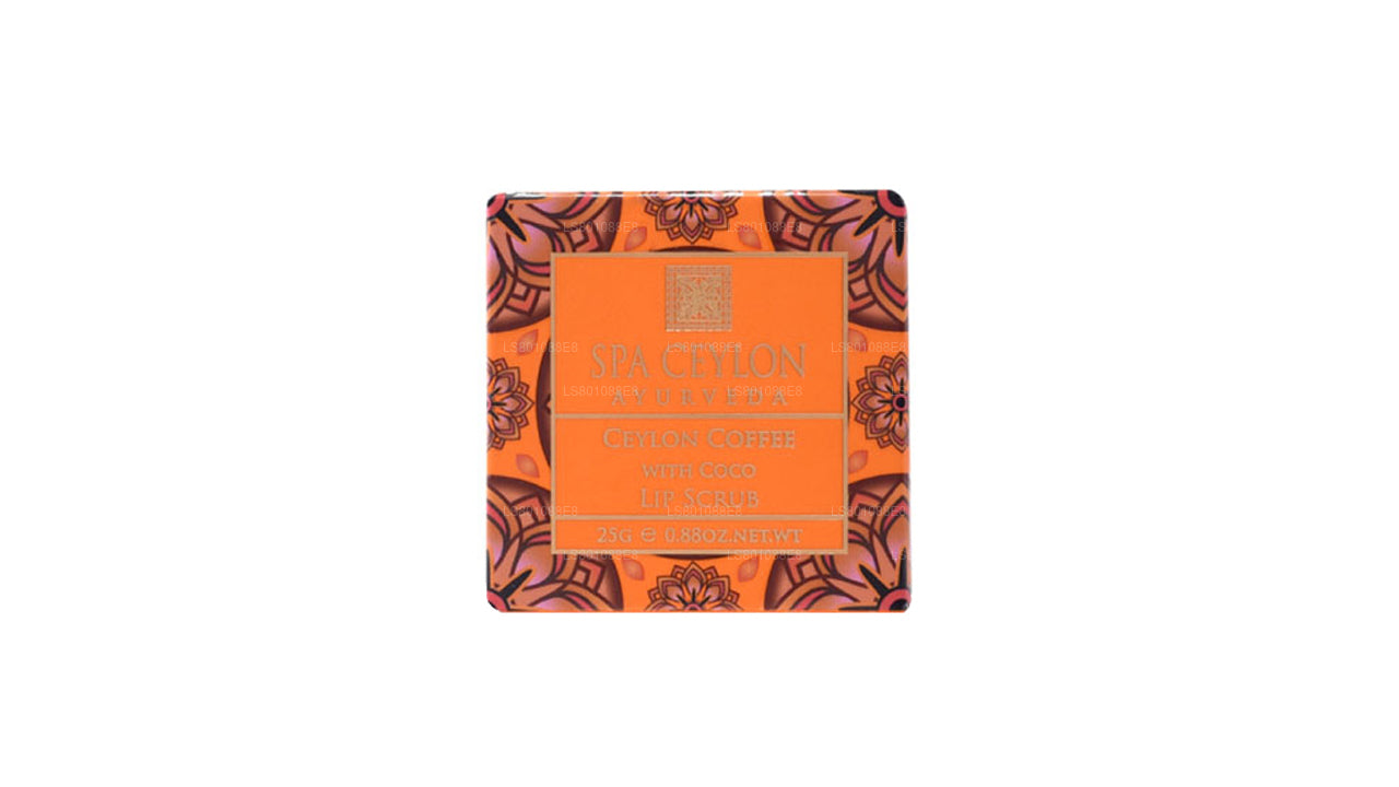 Café de Ceilán Spa Ceilán con cacao, exfoliante para el cuidado de los labios (25 g)