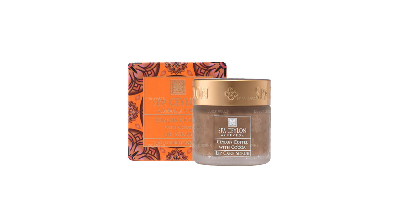 Café de Ceilán Spa Ceilán con cacao, exfoliante para el cuidado de los labios (25 g)