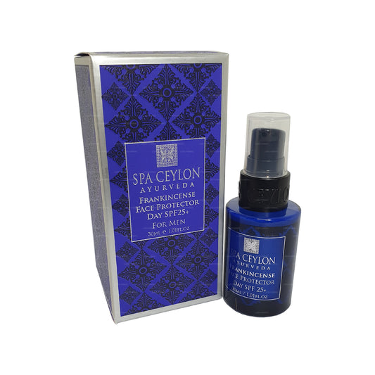 Spa Ceylon Frankincense Rituals para hombre, protector facial de día «SPF 25+» (30 ml)