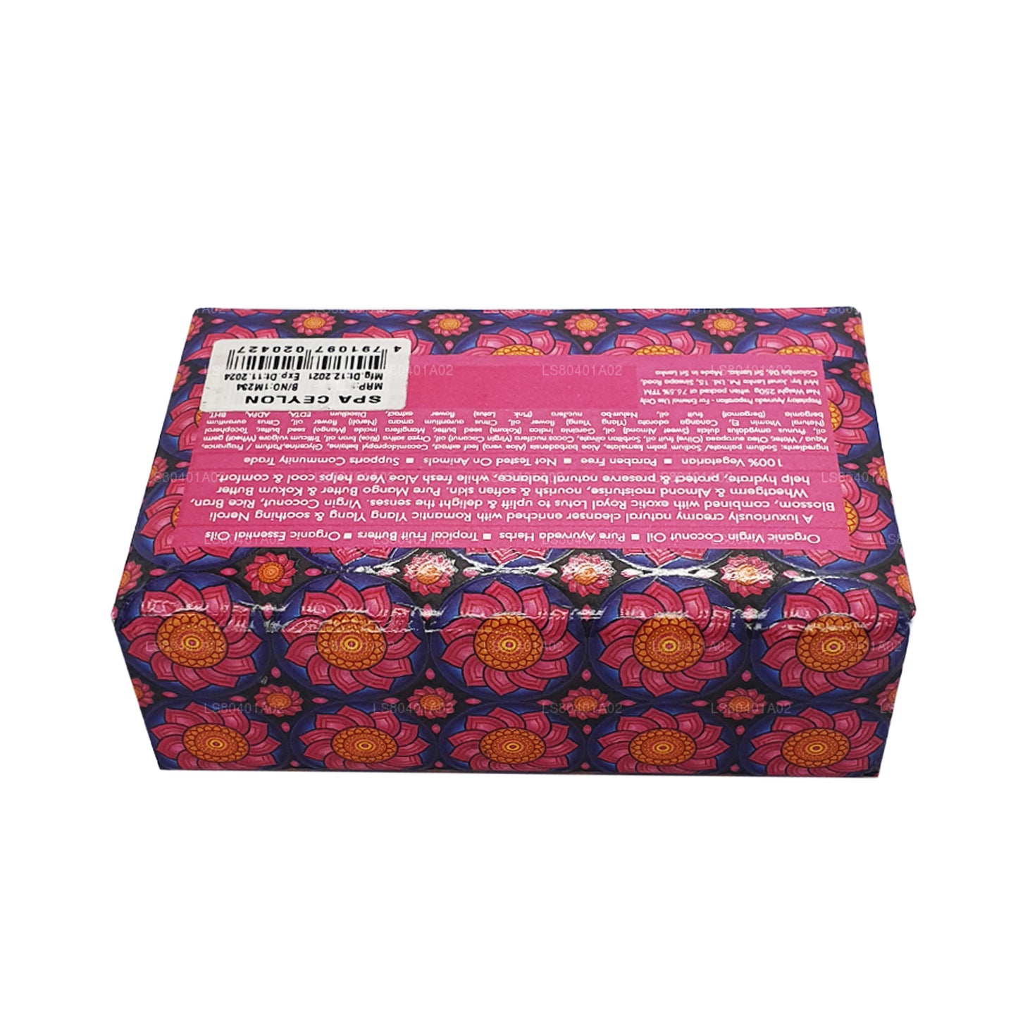 Jabón de lujo Spa Ceylon Pink Lotus Almond (250 g)