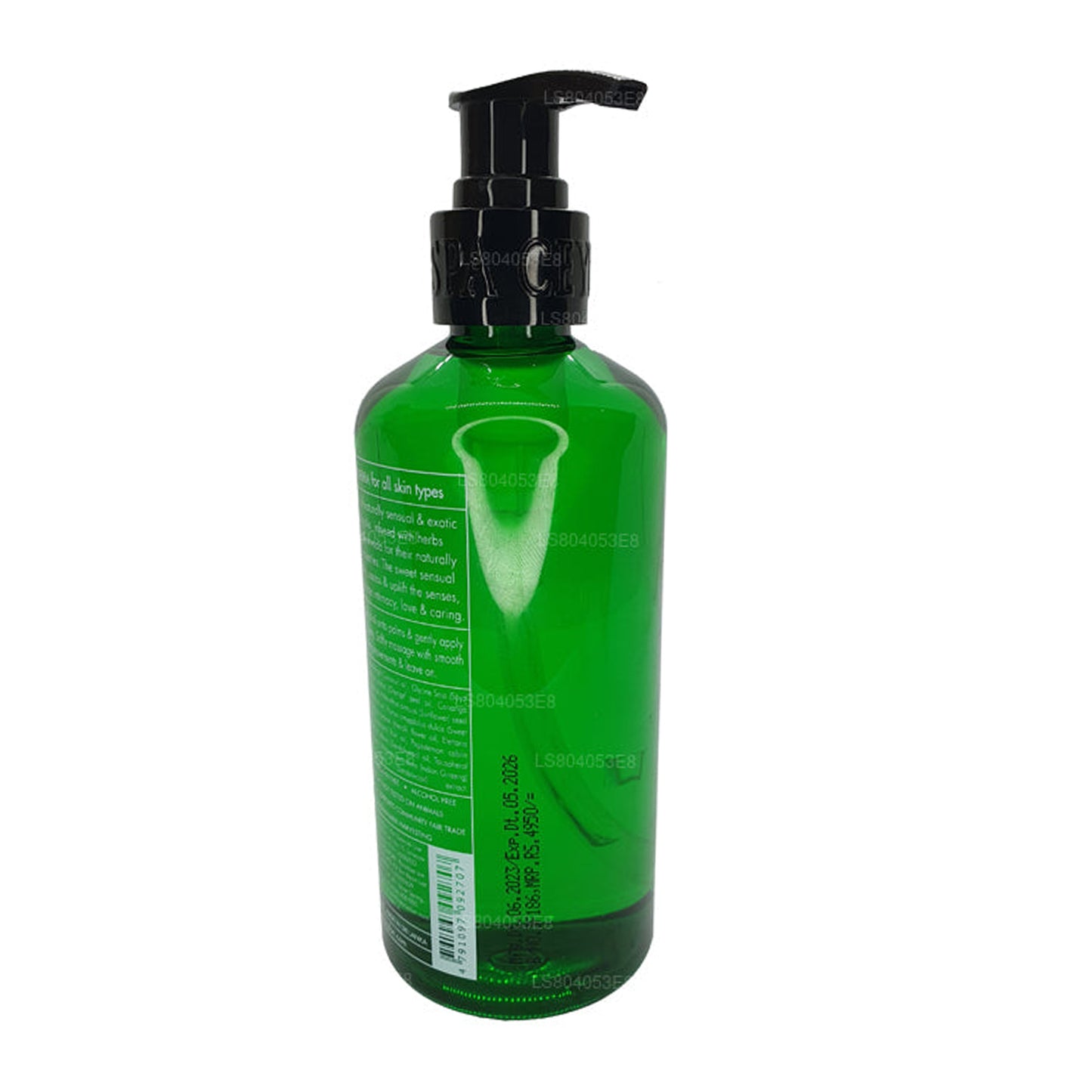 Aceite de masaje sensual Spa Ceylon Love (300 ml)