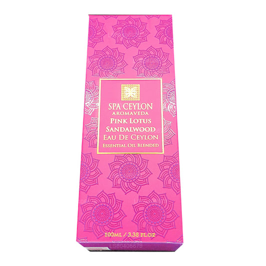 Eau de Ceilán Spa Ceylon Pink Lotus Sandalwood (100 ml)
