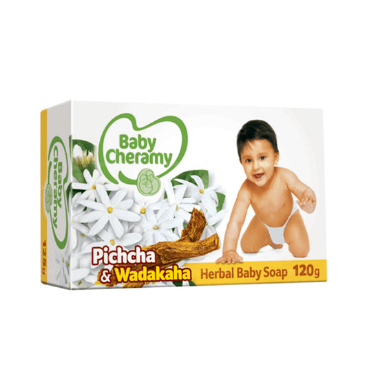 Jabón para bebés Baby Cheramy Pichcha y Wadakaha a base de hierbas (120 g)
