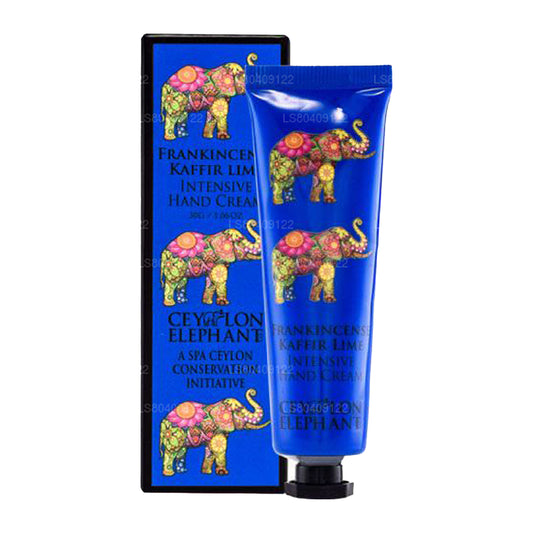 Crema de manos intensiva Spa Ceylon Ceylon Elephant Frankincense Kay Lime (30 g)