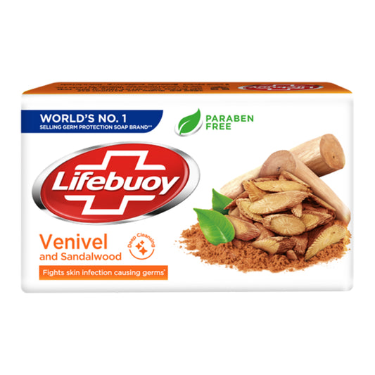 Jabón corporal Lifebuoy Venivel & Sandlewood (100 g)