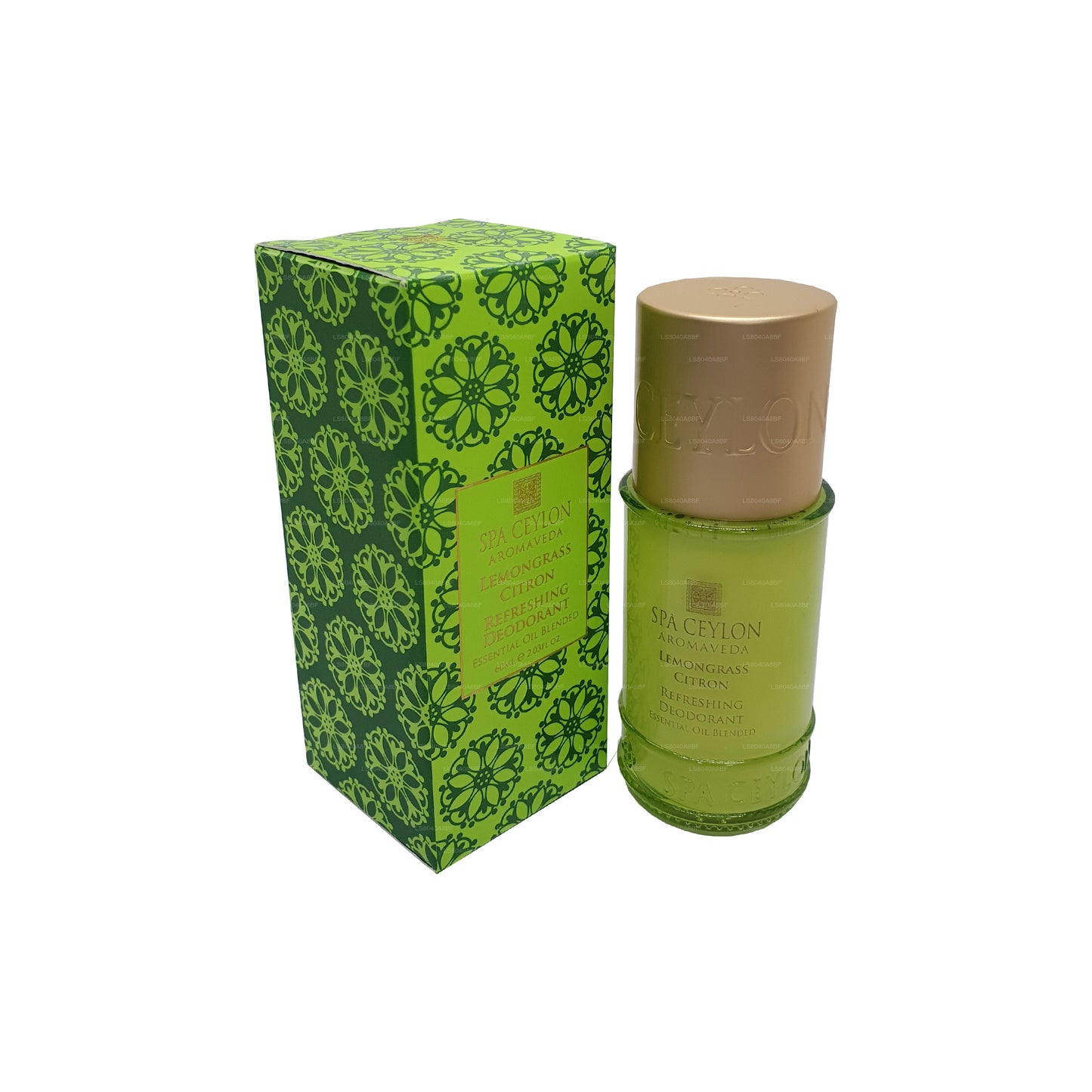 Desodorante refrescante Spa Ceylon Lemongrass Citron (50 ml)