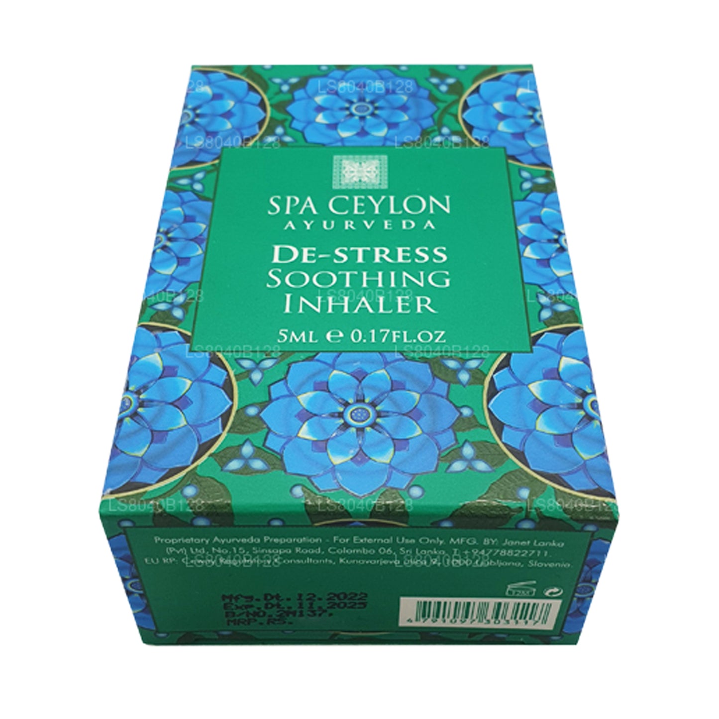 Inhalador relajante antiestrés Spa Ceylon (5 ml)