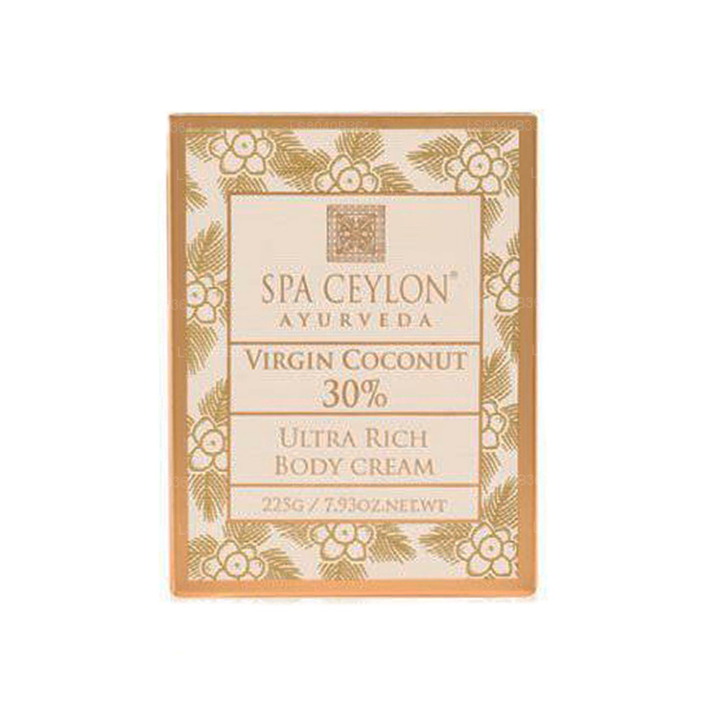 Spa Ceylon Virgin Coconut 30% - Crema corporal ultra rica (200 g)