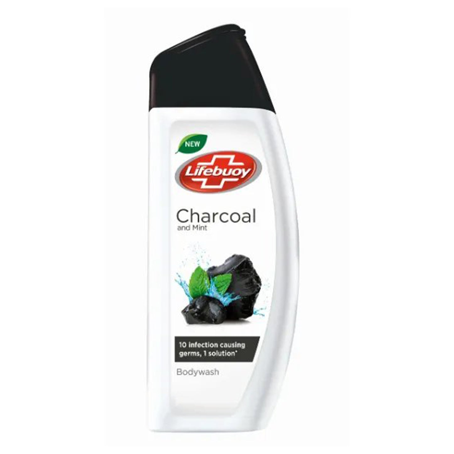 Gel de baño Lifebuoy con carbón y menta (100 ml)