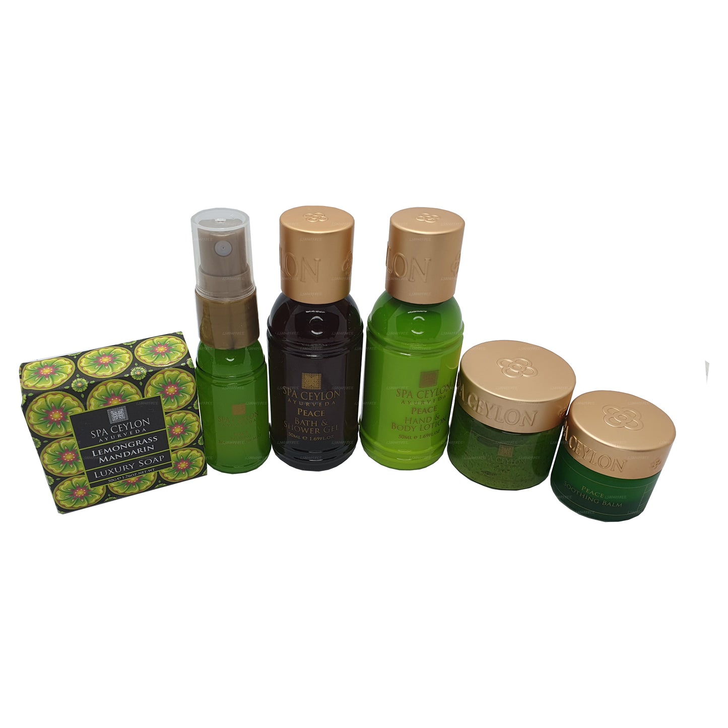 Set de spa para el hogar Spa Ceylon Peace Lemongrass