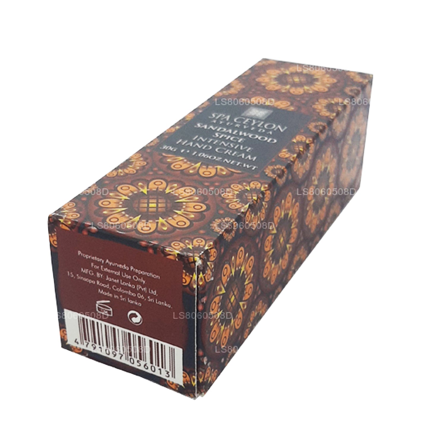 Crema de manos intensiva Spa Ceylon Sandalwood Spice (30 g)