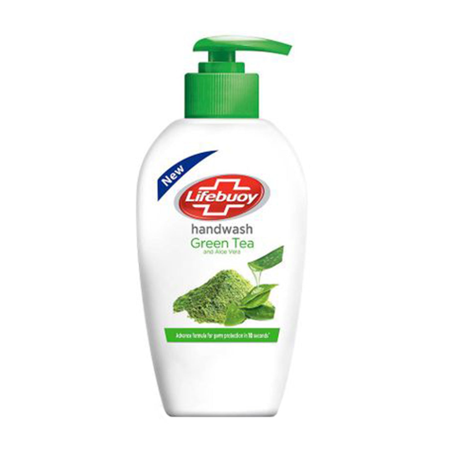 Jabón de manos Lifebuoy con té verde con aloe vera (200 ml)