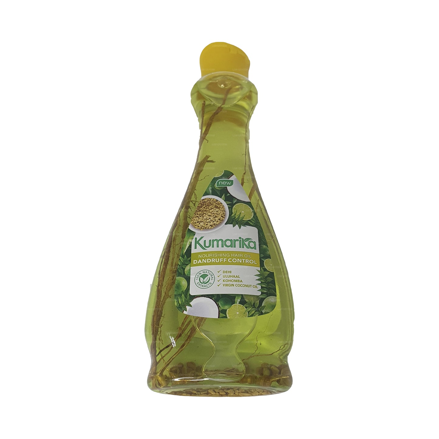 Aceite capilar Kumarika para el control de la caspa (200 ml)