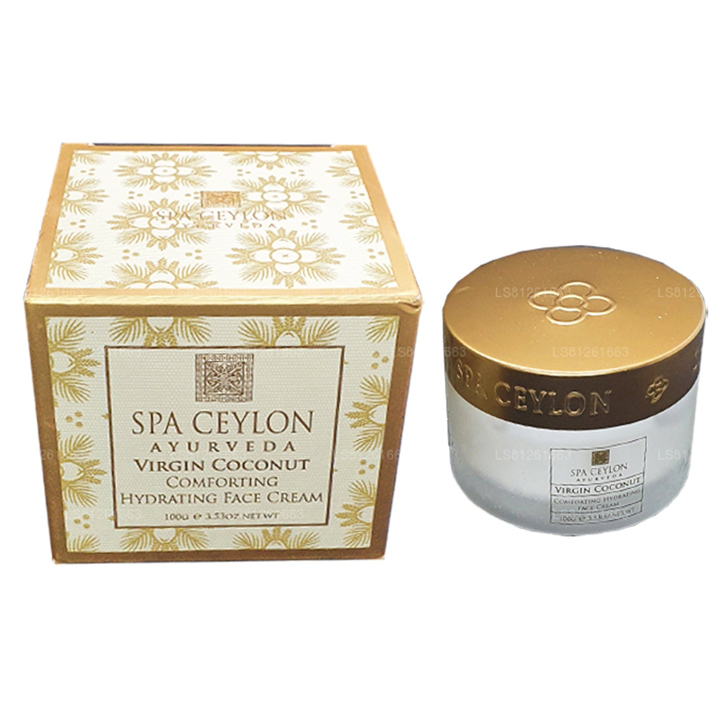 Spa Ceylon Virgin Coconut Comforting Hydrating Face Cream (100g)