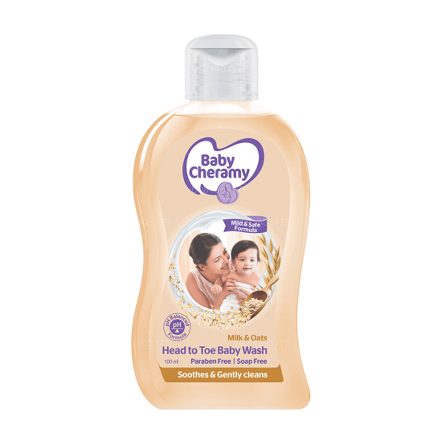 Jabón para bebés Baby Cheramy de pies a cabeza (100 ml)