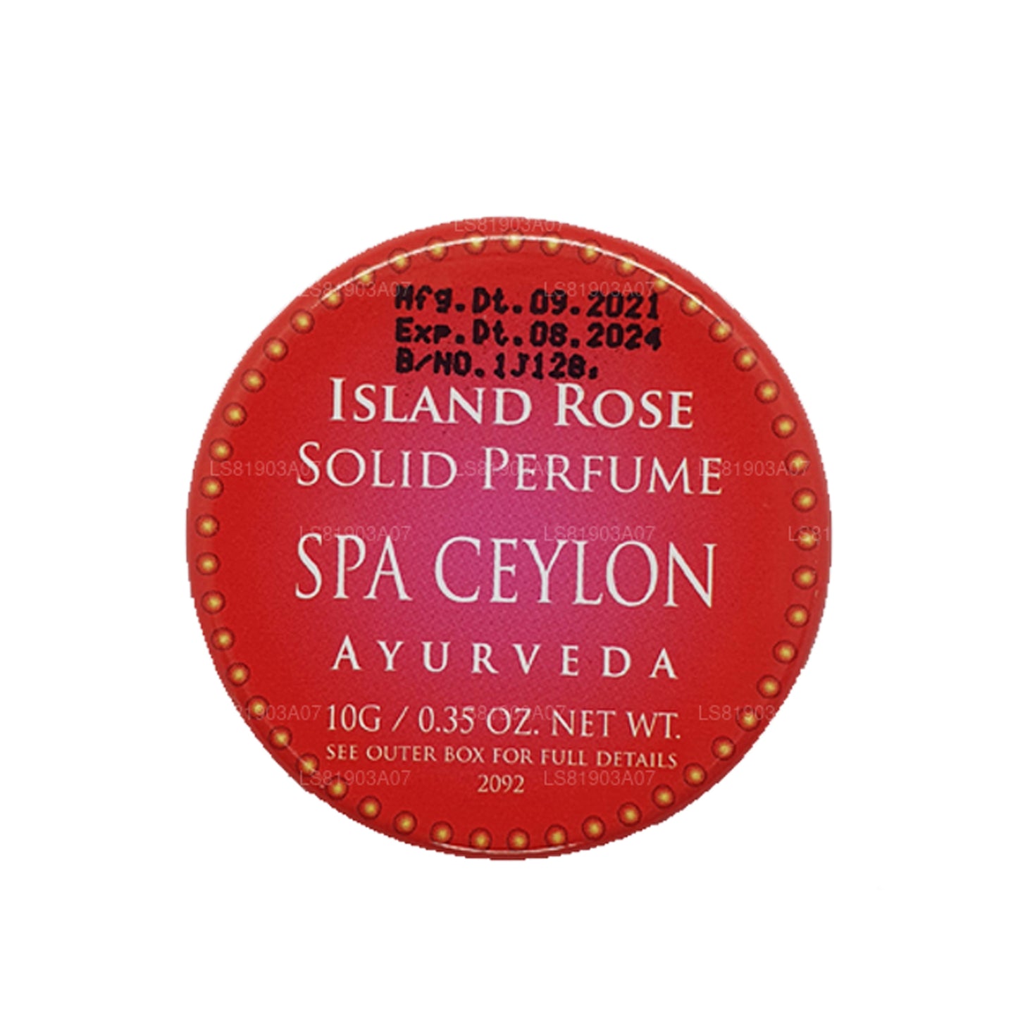 Perfume sólido Spa Ceylon Island Rose (10 g)