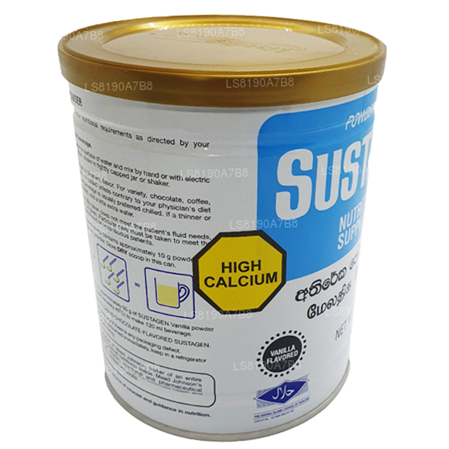 Suplemento nutricional Sustagen Vanilla (400 g)