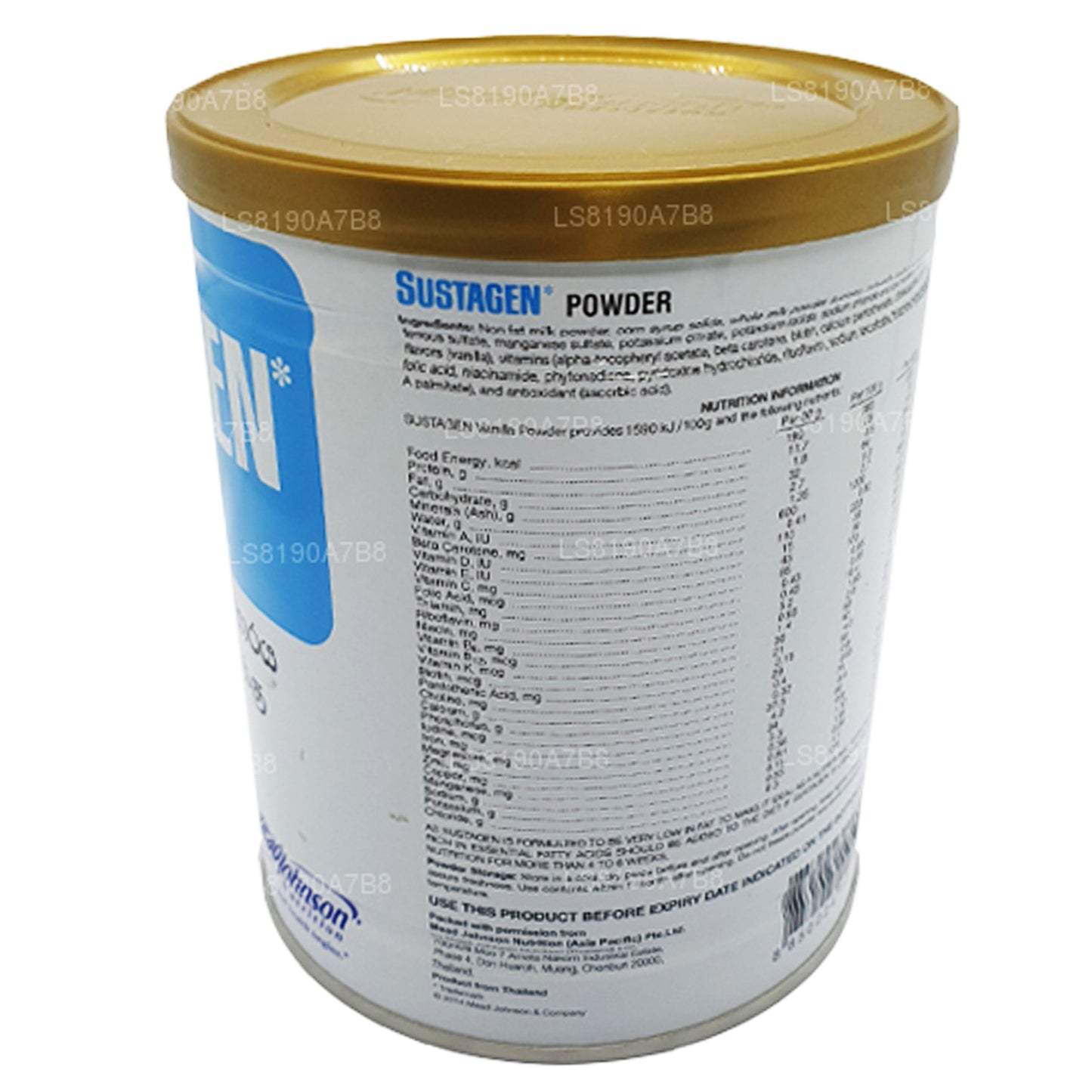 Suplemento nutricional Sustagen Vanilla (400 g)