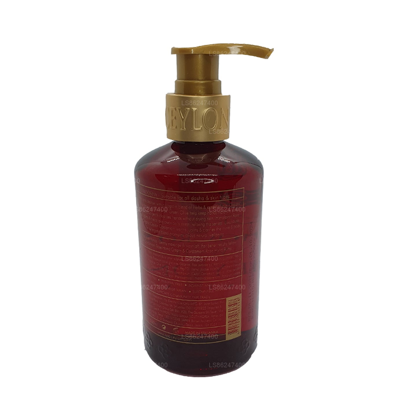 Spa Ceylon Cardamom Rose Hand Wash (250ml)