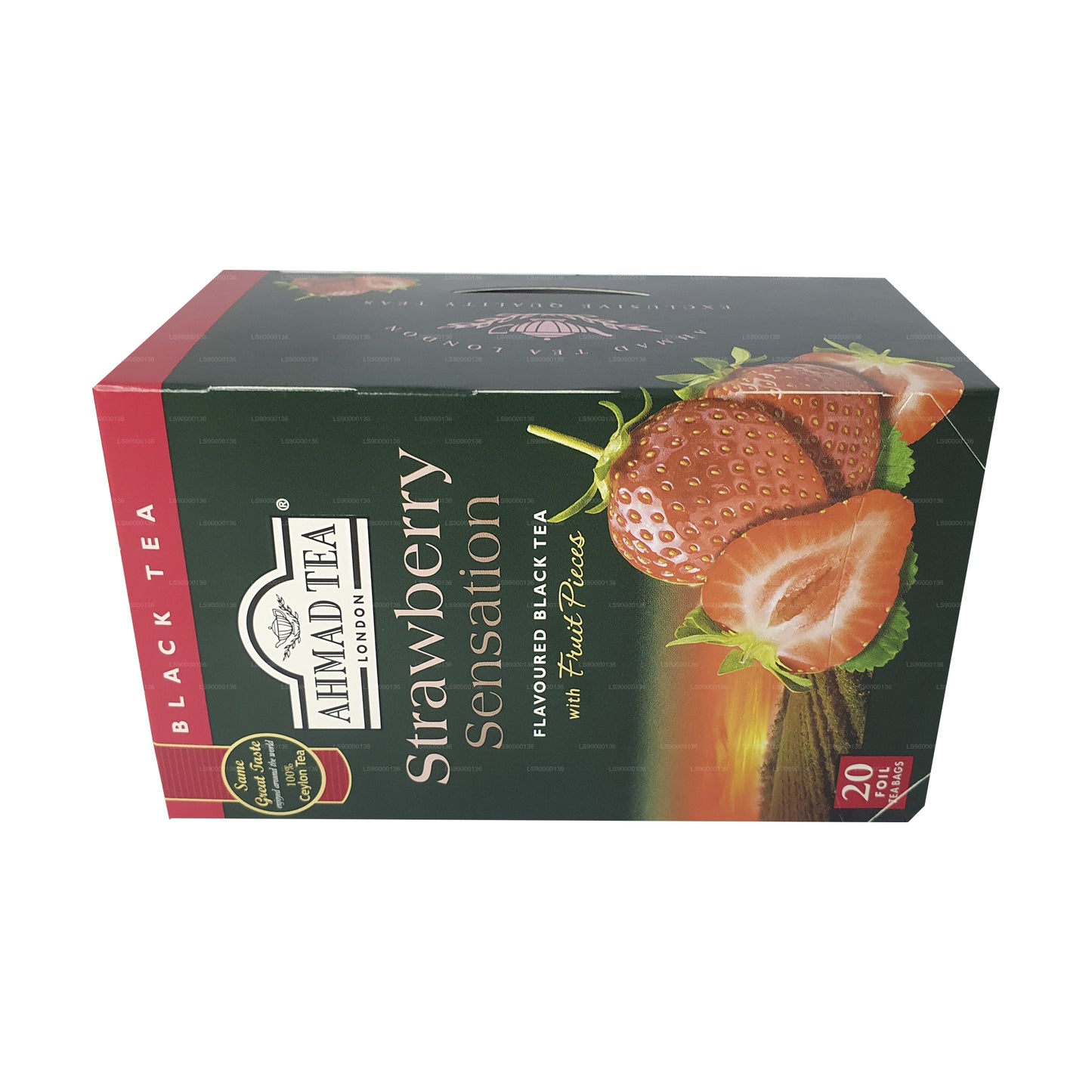 20 bolsitas de té Ahmad Tea Strawberry (40 g)