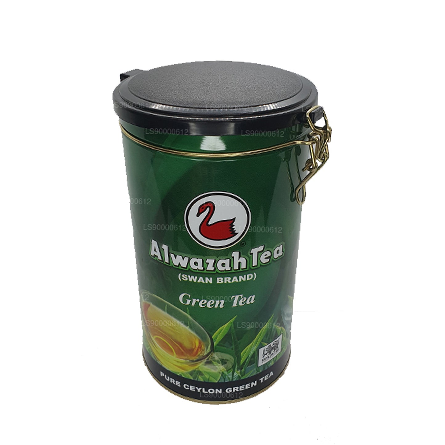 Lata de té verde Alwazah Pure de Ceilán (300 g)