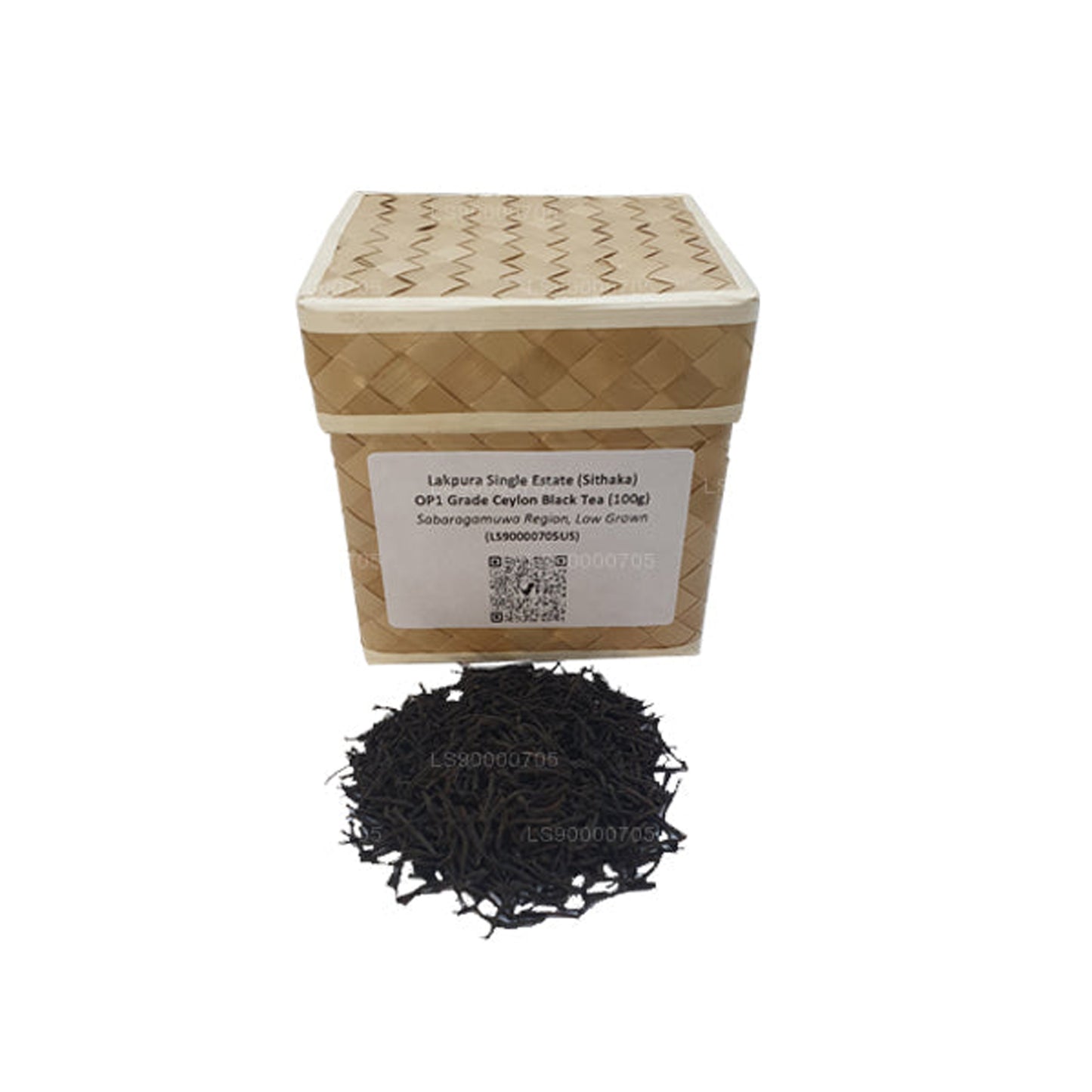 Té negro de Ceilán Lakpura Single Estate (Sithaka) de grado OP1 (100 g)