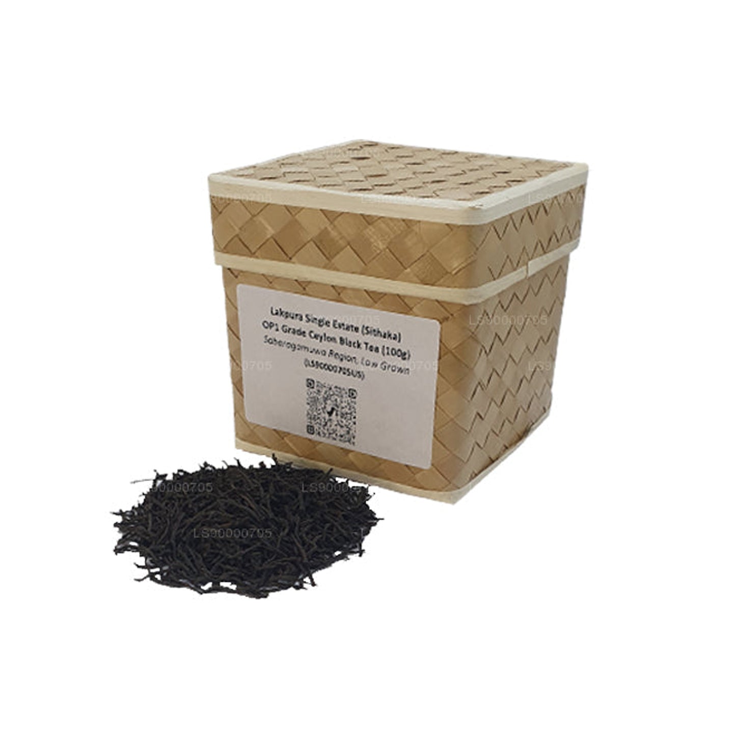 Té negro de Ceilán Lakpura Single Estate (Sithaka) de grado OP1 (100 g)