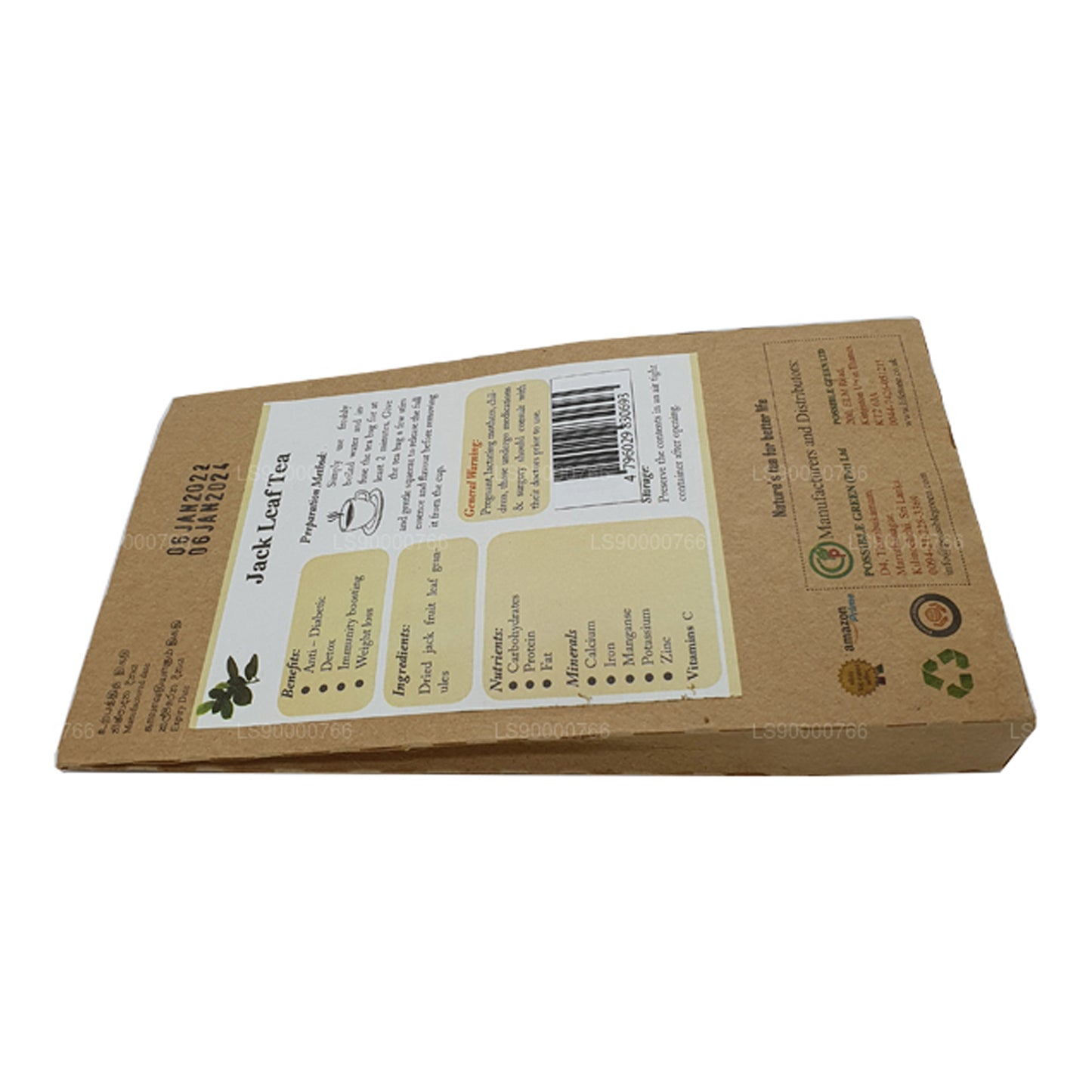 Té de hojas de yaca Lifetone (40 g)