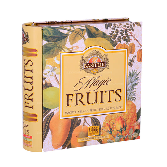 Cuaderno de té Basilur «Magic Fruits Assorted» (64 g)