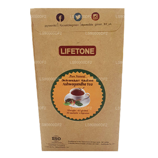 Té de ashwagandha Lifetone (40 g)