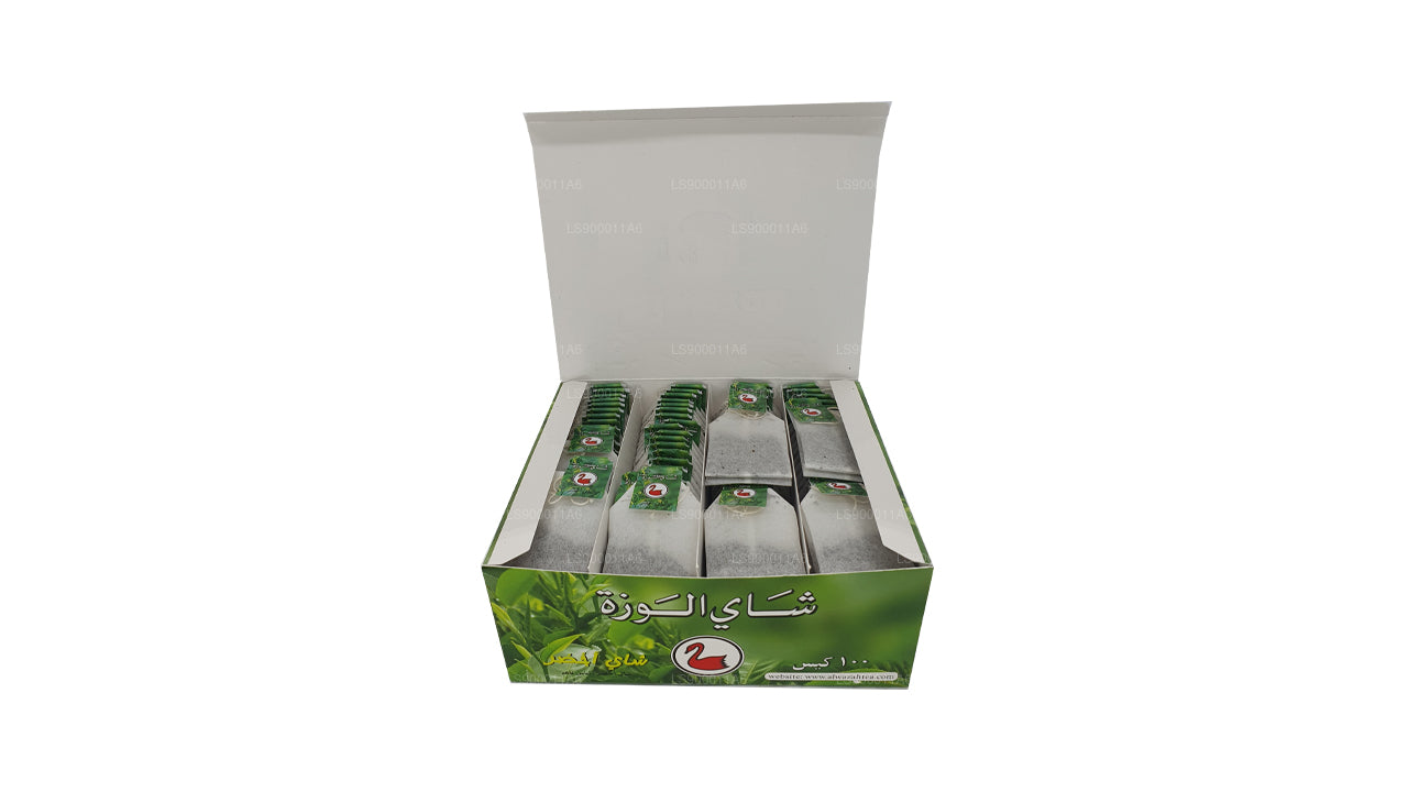 Té verde Alwazah, 100 bolsitas de té (200 g)