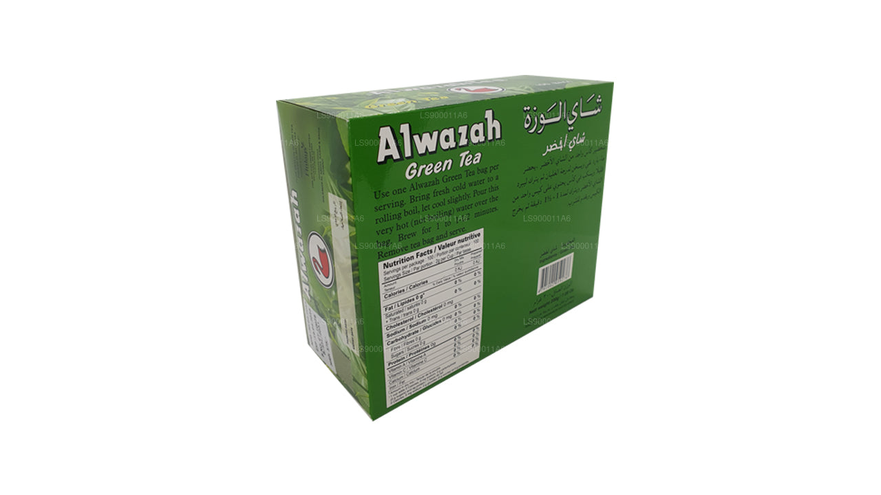 Té verde Alwazah, 100 bolsitas de té (200 g)