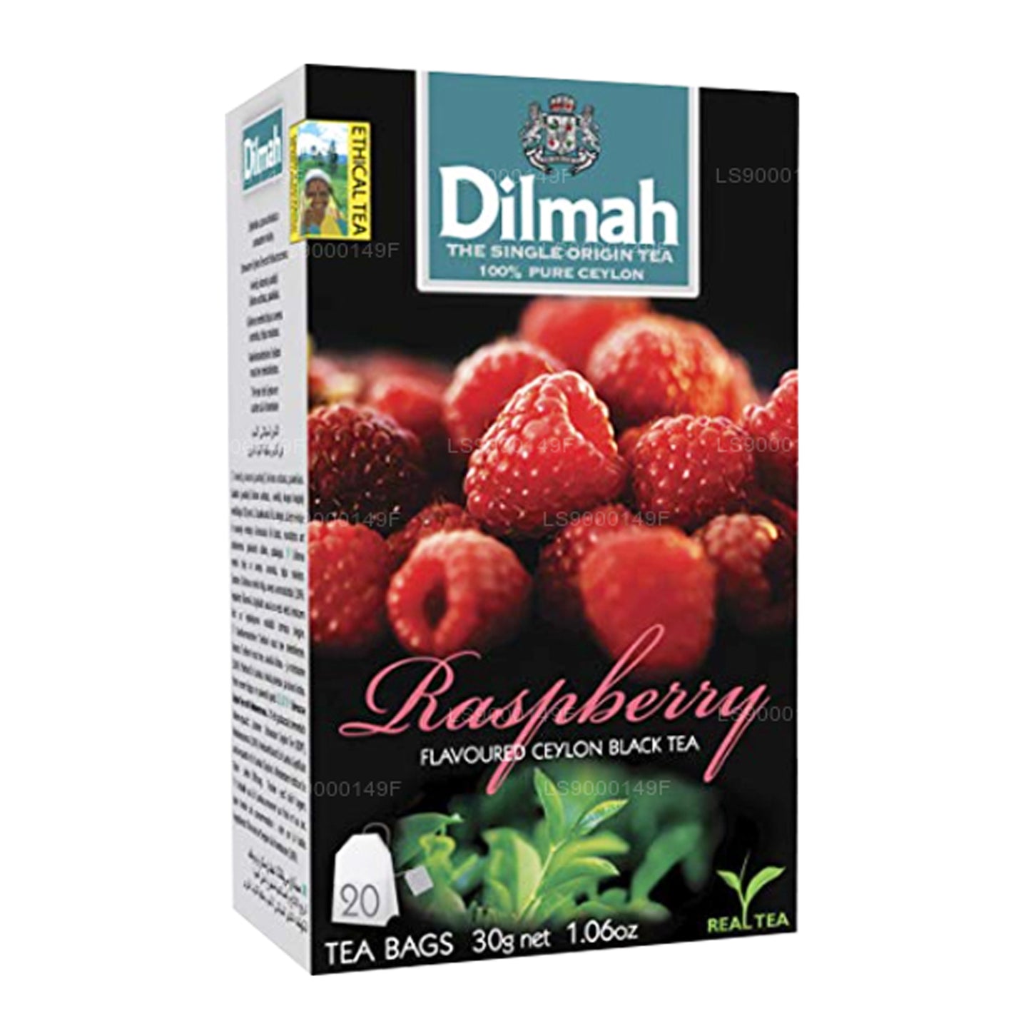 20 bolsitas de té Dilmah Raspberry (30 g)