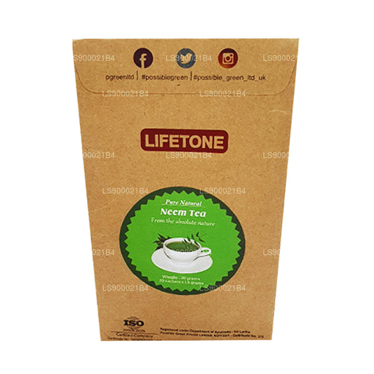 Té de hojas de neem Lifetone (30 g)