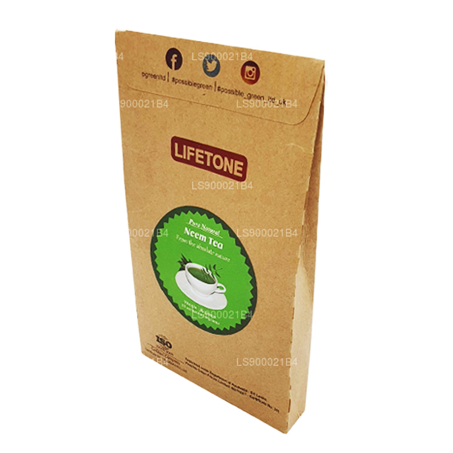 Té de hojas de neem Lifetone (30 g)