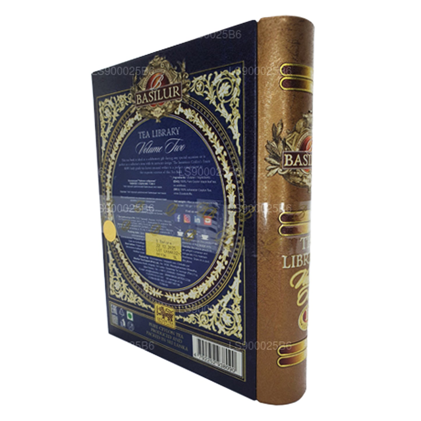 Carrito para libros de té Basilur «Tea Library Volume Two» (100 g)