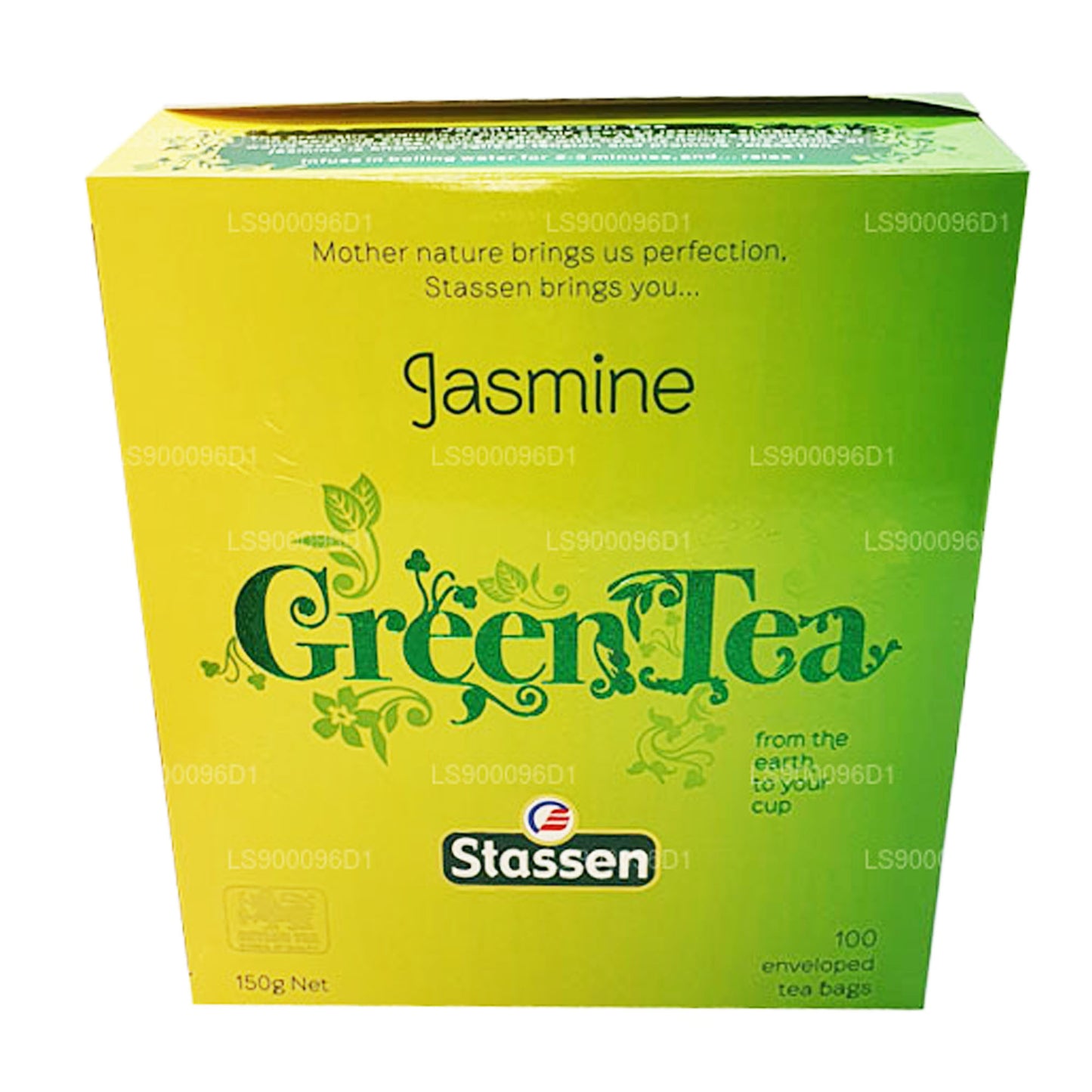 Té verde Stassen Jasmine (37,5 g) 25 bolsitas de té