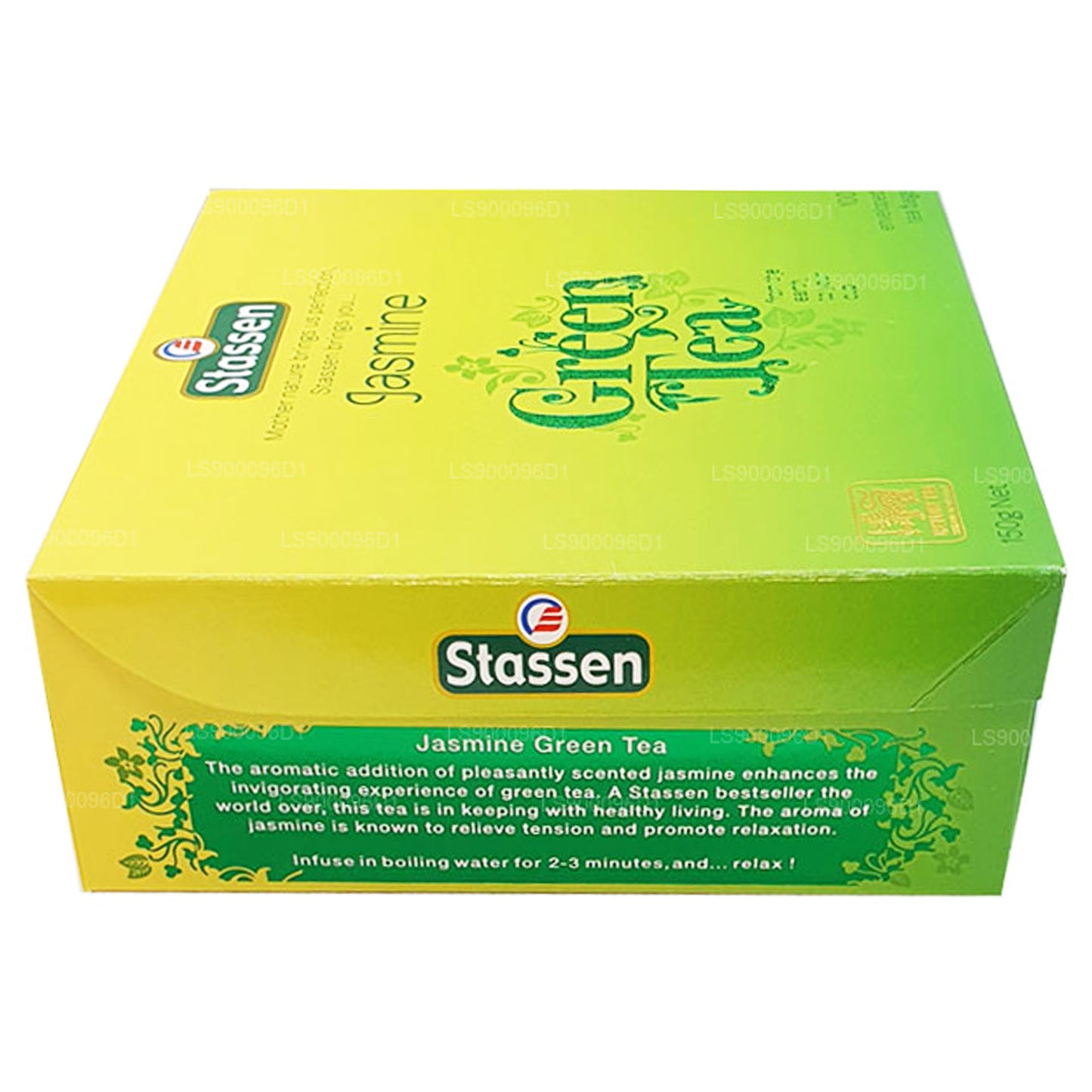 Té verde Stassen Jasmine (37,5 g) 25 bolsitas de té